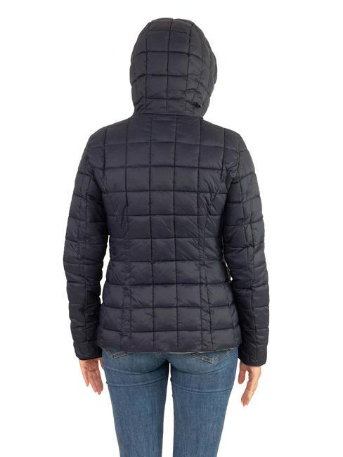 SCIRE NY DOUBLE Doudoune double face &agrave; capuche for&ecirc;t sombre - bleu graphite - Doudounes femme