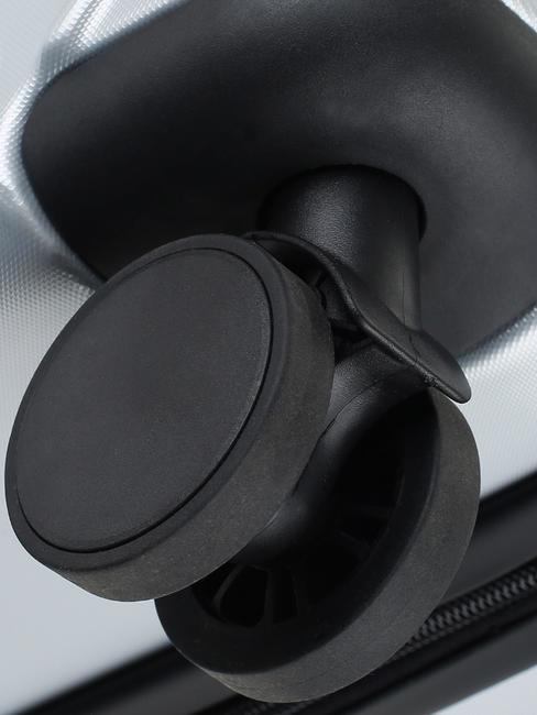 YUGINE Chariot de grande taille gris - Valises Rigides