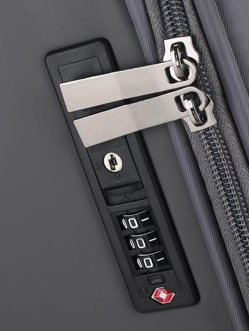 AUDRIK Chariot de taille moyenne gris - Valises Semi-rigides