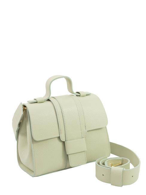 SABRINA Sac cartable Dollar en cuir sarcelle arctique - Sacs pour Femme