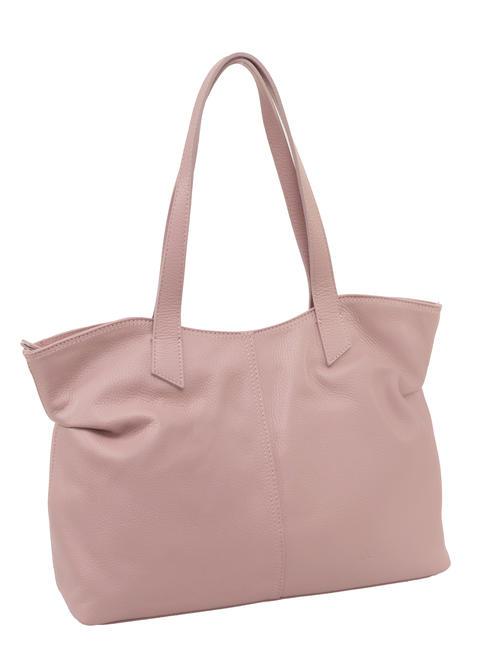 MARTINA Sac cabas en cuir Dollar rose mill&eacute;naire - Sacs pour Femme