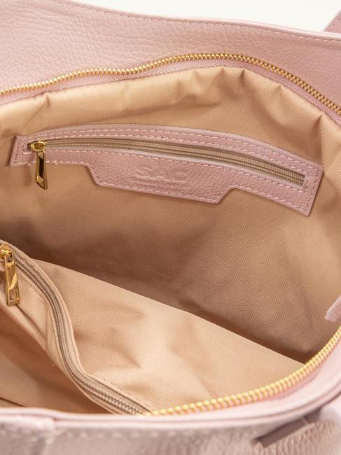 MARTINA Sac cabas en cuir Dollar rose mill&eacute;naire - Sacs pour Femme