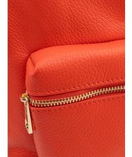 LESAC VANESSA Sac à dos en cuir Dollar corail - Sacs pour Femme - 5