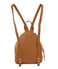 LESAC VANESSA Sac à dos en cuir Dollar cuir foncé - Sacs pour Femme - 3