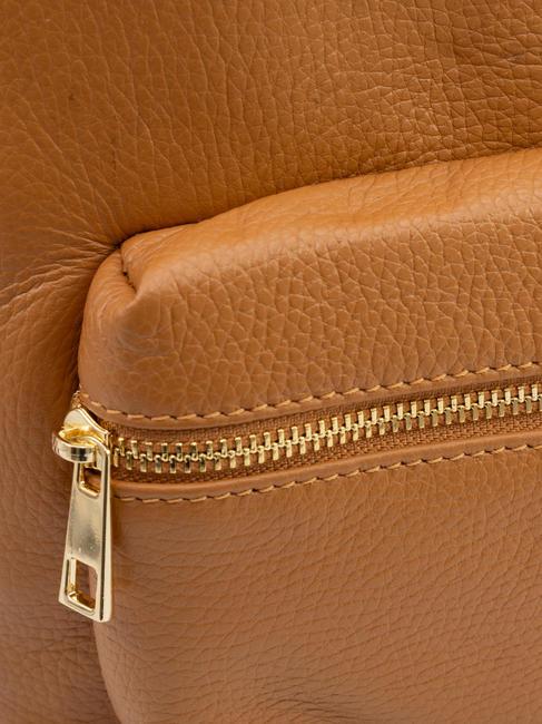 VANESSA Sac à dos en cuir Dollar cuir foncé - Sacs pour Femme