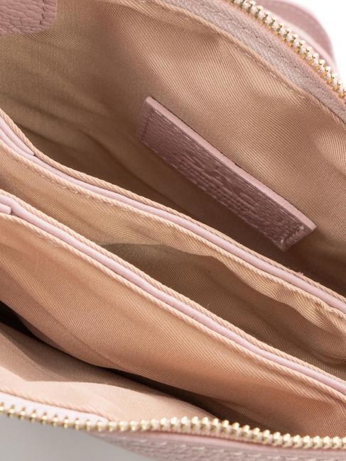 SIMONA Sac porté épaule en cuir Tris Dollar rose millénaire - Sacs pour Femme