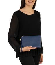 LESAC ROBERTA Pochette en cuir Dollar jeans - Sacs pour Femme - 4