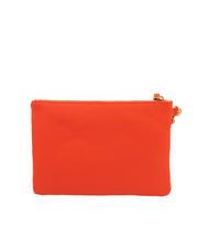 LESAC ROBERTA Pochette en cuir Dollar corail - Sacs pour Femme - 3