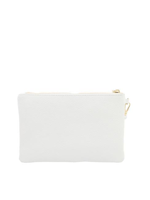 ROBERTA Pochette en cuir Dollar blanc optique - Sacs pour Femme