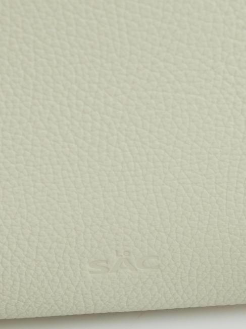 CLAUDIA Pochette Dollar en cuir avec bandoulière sarcelle arctique - Sacs pour Femme