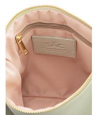 LESAC CLAUDIA Pochette Dollar en cuir avec bandoulière sarcelle arctique - Sacs pour Femme - 7