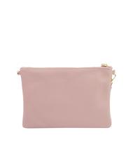 LESAC CLAUDIA Pochette Dollar en cuir avec bandoulière rose millénaire - Sacs pour Femme - 3