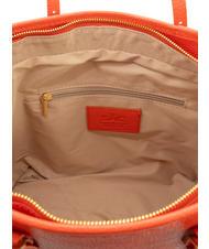 LESAC CHIARA Sac cabas en cuir Dollar corail - Sacs pour Femme - 7