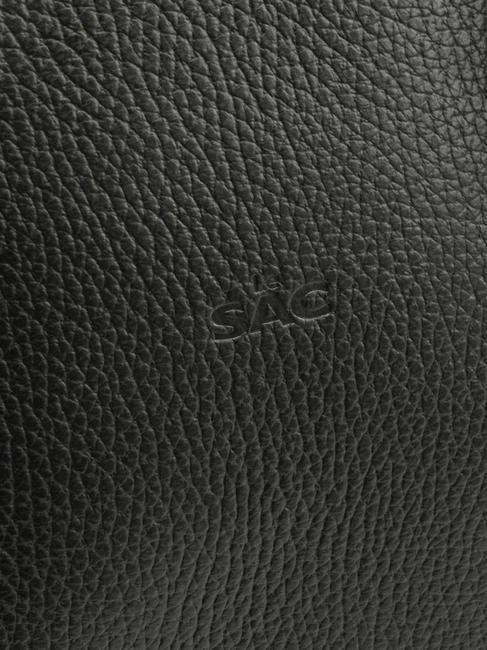 MARTINA Sac cabas en cuir Dollar noir - Sacs pour Femme