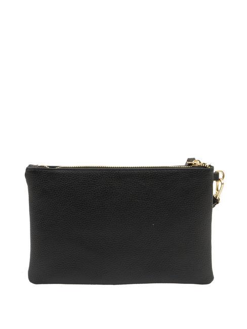ROBERTA Pochette en cuir Dollar noir - Sacs pour Femme