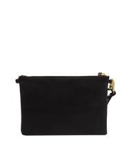 LESAC CLAUDIA Pochette Dollar en cuir avec bandoulière noir - Sacs pour Femme - 3