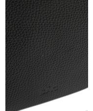 LESAC CLAUDIA Pochette Dollar en cuir avec bandoulière noir - Sacs pour Femme - 6