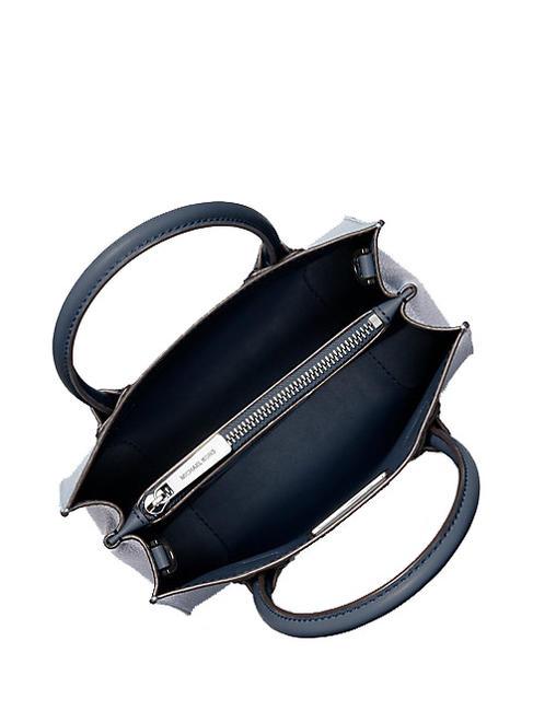MERCER Sac &agrave; main, avec bandouli&egrave;re, en cuir marine - Sacs pour Femme