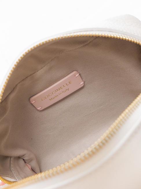 CHERRY Sac appareil photo en cuir martel&eacute; lait de coco - Sacs pour Femme