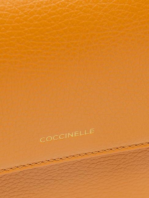 ANNE Mini sac à rabat en cuir martelé paprika - Sacs pour Femme