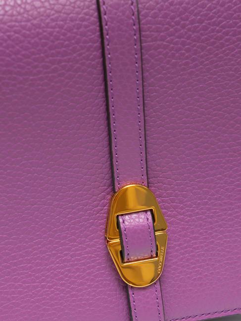 COSIMA Sac bandoulière en cuir martelé dahlia - Sacs pour Femme