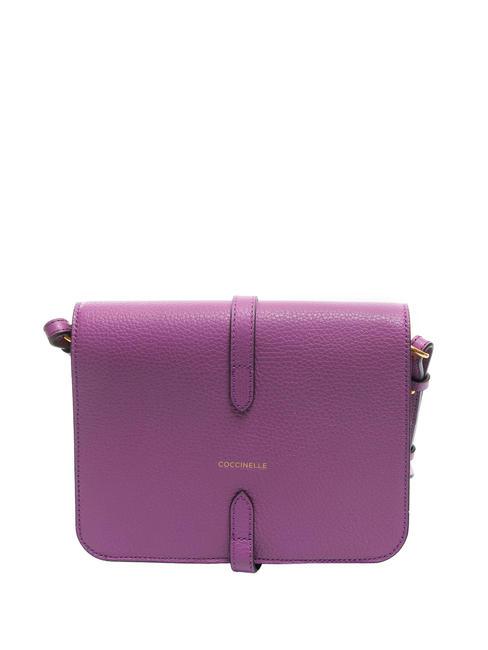 COSIMA Sac bandoulière en cuir martelé dahlia - Sacs pour Femme