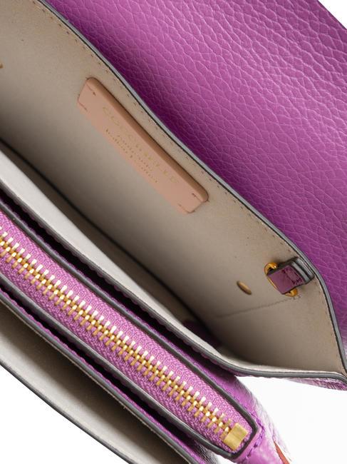 COSIMA Sac bandoulière en cuir martelé dahlia - Sacs pour Femme