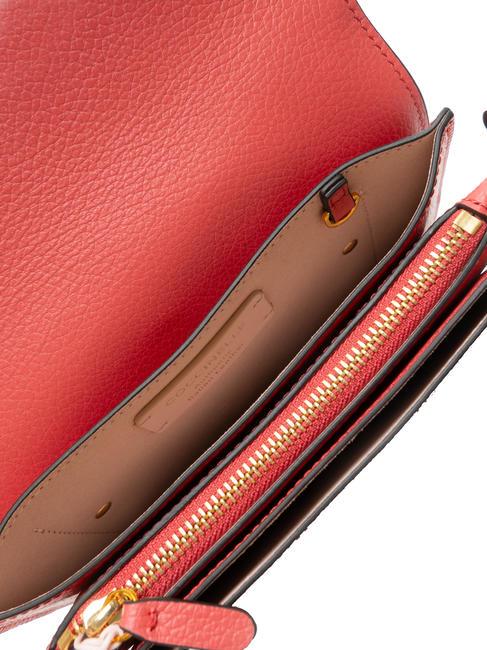 COSIMA Sac bandoulière en cuir martelé canneberges - Sacs pour Femme