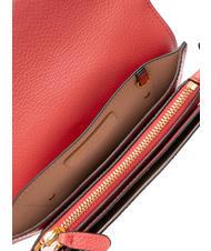 COCCINELLE COSIMA Sac bandoulière en cuir martelé canneberges - Sacs pour Femme - 6