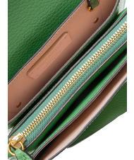 COCCINELLE COSIMA Sac bandouli&egrave;re en cuir martel&eacute; menthe poivr&eacute;e - Sacs pour Femme - 6