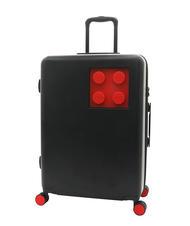 LEGO SIGNATURE Chariot de taille moyenne noir rouge - Valises Rigides - 3
