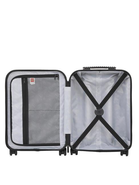 MINIFIGURE Chariot à bagages à main noir jaune - Valises cabine