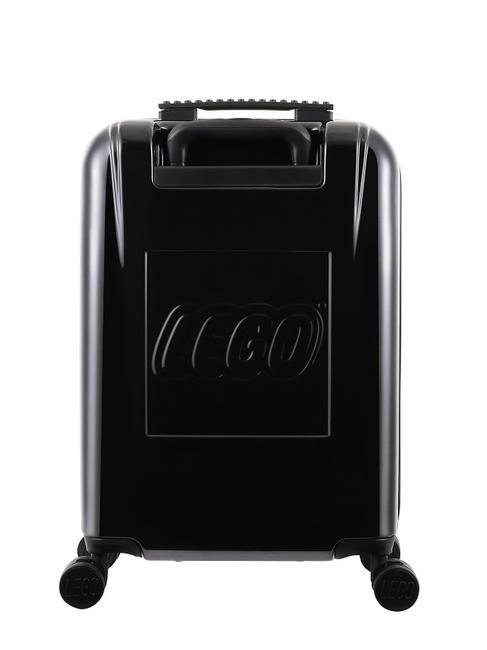 MINIFIGURE Chariot à bagages à main noir jaune - Valises cabine