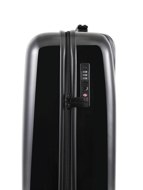 MINIFIGURE Chariot à bagages à main noir jaune - Valises cabine