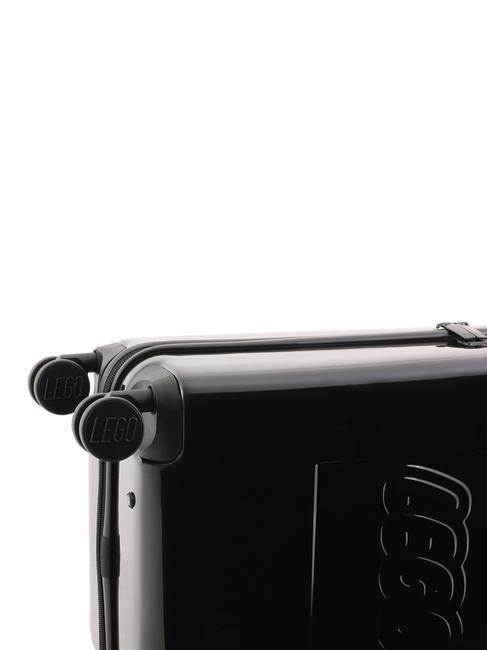 MINIFIGURE Chariot à bagages à main noir jaune - Valises cabine