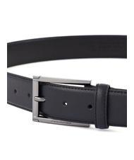 PIQUADRO MODUS RESTYLING Ceinture en cuir Noir - Ceintures - 3