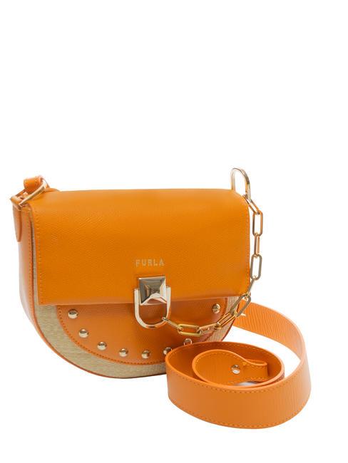MISS MIMI Mini sac à bandoulière désert+mandarine - Sacs pour Femme
