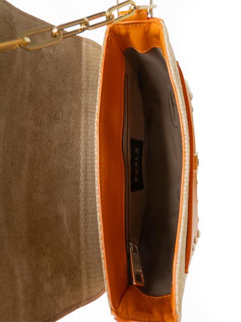 MISS MIMI Mini sac à bandoulière désert+mandarine - Sacs pour Femme