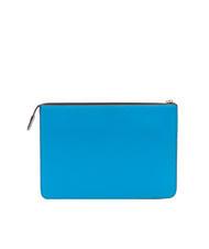 FURLA ULISSE Pochette en cuir de veau St Eracle turquoise h - Sacs pour Femme - 4