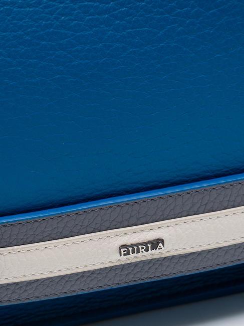 GIOVE Pochette double nirvana bleu klein f+noir - Sacs pour Femme