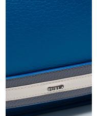 FURLA GIOVE Pochette double nirvana bleu klein f+noir - Sacs pour Femme - 3