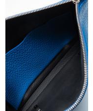 FURLA GIOVE Pochette double nirvana bleu klein f+noir - Sacs pour Femme - 5