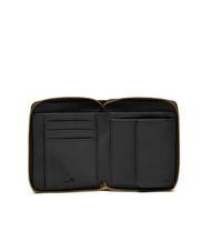 LOVE MOSCHINO PAILLETTES Petit portefeuille zipp&eacute; autour Noir - Portefeuilles Femme - 2