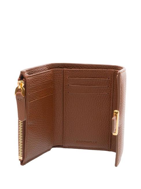 KATTIE Petit portefeuille en cuir BRULE - Portefeuilles Femme