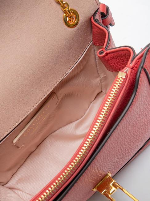 NEW MARVIN TWIST Sac bandoulière micro, en cuir canneberges - Sacs pour Femme