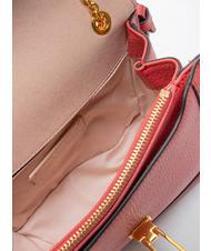 COCCINELLE NEW MARVIN TWIST Sac bandoulière micro, en cuir canneberges - Sacs pour Femme - 6
