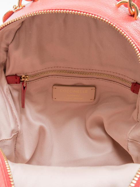 ALPHA Sac &agrave; dos en cuir martel&eacute; canneberges - Sacs pour Femme