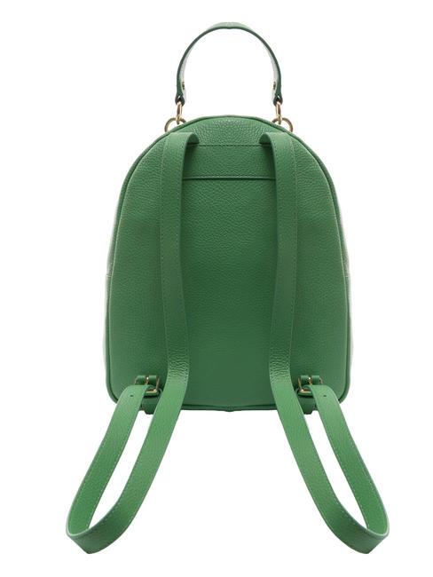 ALPHA Sac &agrave; dos en cuir martel&eacute; menthe poivr&eacute;e - Sacs pour Femme