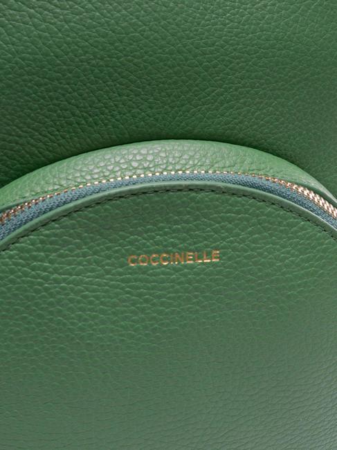 ALPHA Sac &agrave; dos en cuir martel&eacute; menthe poivr&eacute;e - Sacs pour Femme