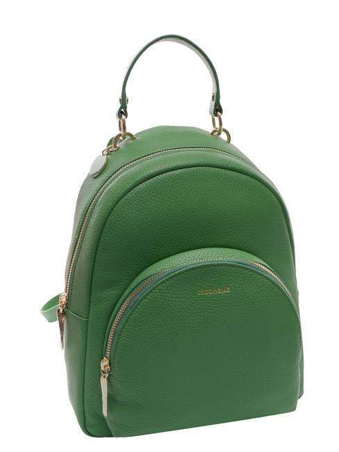 ALPHA Sac &agrave; dos en cuir martel&eacute; menthe poivr&eacute;e - Sacs pour Femme